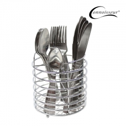 24 Piece Stainless Steel Cutlery Set With Caddy