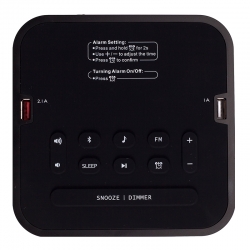 Nero SoundBox Bluetooth Alarm Clock Radio