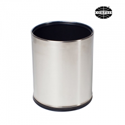 Round Stainless Steel Bin with Liner 10L