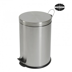 Round Stainless Steel Pedal Bin 20L